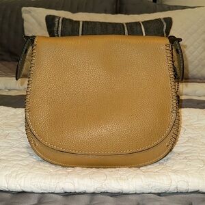 Coach 1941 Whipstitch Saddle Bag Tan